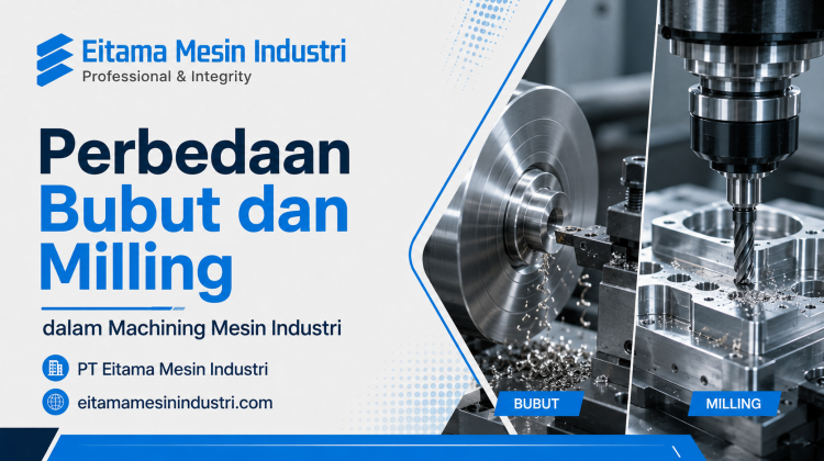 Perbedaan Bubut dan Milling dalam Machining Mesin Industri