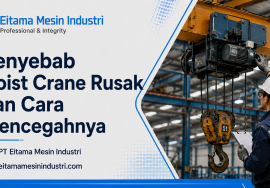 Penyebab Hoist Crane Rusak dan Cara Mencegahnya