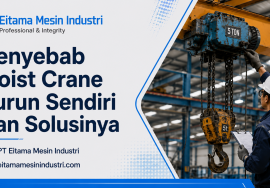 Penyebab Hoist Crane Turun Sendiri dan Solusinya