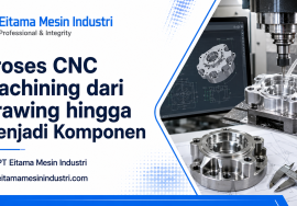 Proses CNC Machining dari Drawing hingga Menjadi Komponen